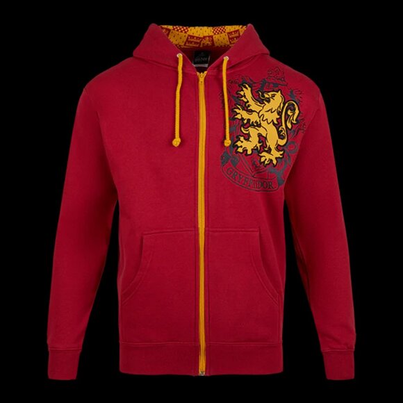 NWT Gryffindor Harry Potter Zip Hoodie - Picture 1 of 8